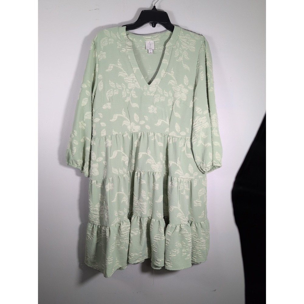 Joie Large Green‎ Floral Boho Dress